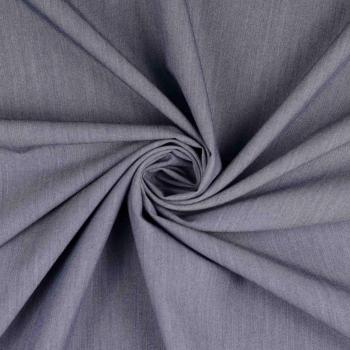 Stretch Twill, uni, jeansblau
